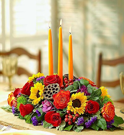 Garden of Grandeur&amp;trade; for Fall Centerpiece